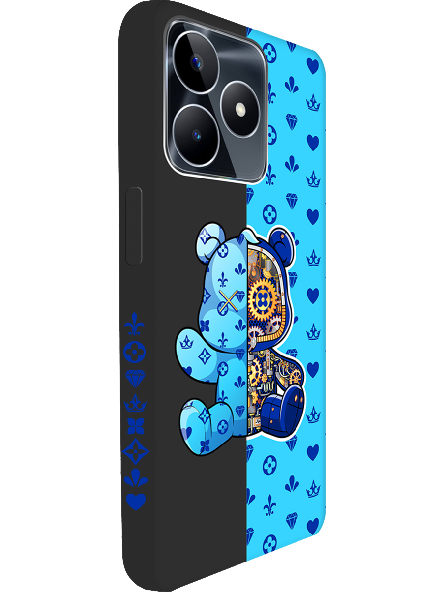 Силиконовый чехол на Realme C53 / C51 с принтом "Синий Мишка" матовый черный, Черный;голубой;синий, 773947372
Силиконовый чехол на Realme C53 / C51 с принтом "Синий Мишка" матовый черный, Черный;голубой;синий, 773947372