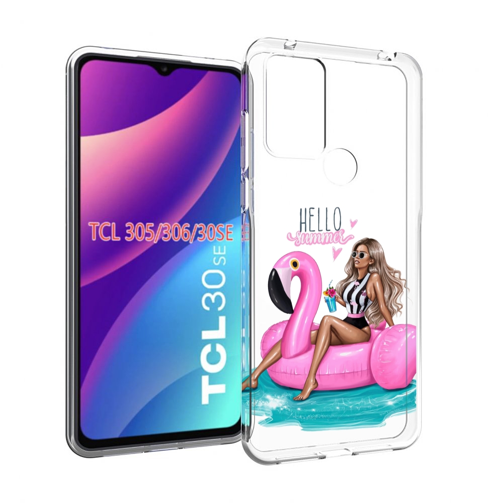 Чехол MyPads Hello-summer для TCL 30SE/305/306/30E, Tocco 
Чехол MyPads Hello-summer для TCL 30SE/305/306/30E, Tocco