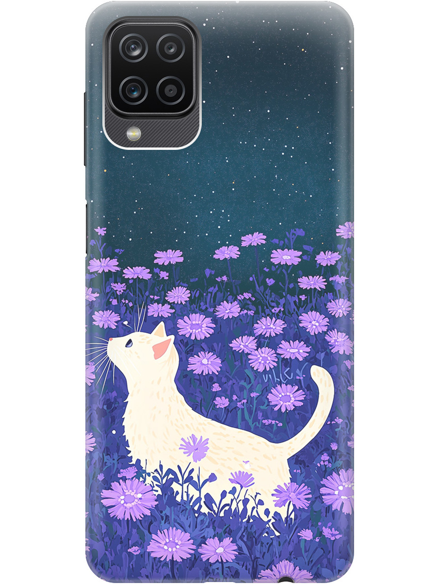 Силиконовый чехол на Samsung Galaxy A12 / M12 с принтом матовый черный 857059, Черный;белый;фиолетовый, 723602812
Силиконовый чехол на Samsung Galaxy A12 / M12 с принтом матовый черный 857059, Черный;белый;фиолетовый, 723602812