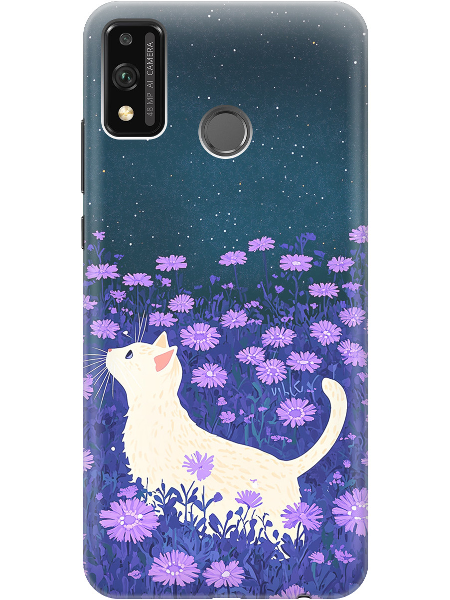 Силиконовый чехол на Honor 9X Lite с принтом "Котик в сиреневых цветах" матовый черный, Черный;белый;фиолетовый, 723565412
Силиконовый чехол на Honor 9X Lite с принтом "Котик в сиреневых цветах" матовый черный, Черный;белый;фиолетовый, 723565412