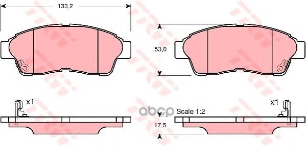 Колодки Передние Тойота/Тоета/Таёта/Toyota Rav4 I (11/95- ) Gdb3147 TRW арт. GDB3147
Колодки Передние Тойота/Тоета/Таёта/Toyota Rav4 I (11/95- ) Gdb3147 TRW арт. GDB3147