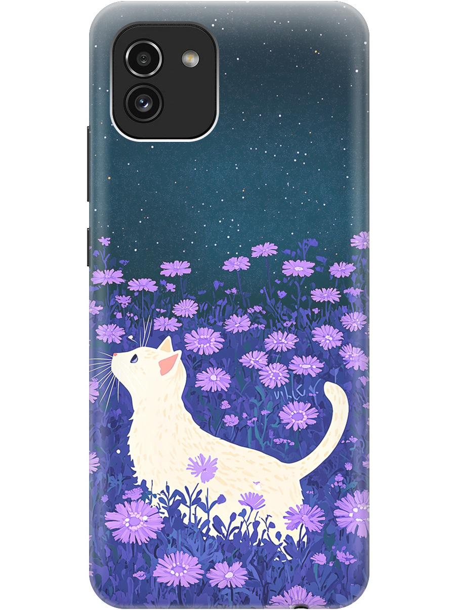 Силиконовый чехол на Samsung Galaxy A03 с принтом матовый черный 857114, Черный;белый;фиолетовый, 735001312
Силиконовый чехол на Samsung Galaxy A03 с принтом матовый черный 857114, Черный;белый;фиолетовый, 735001312