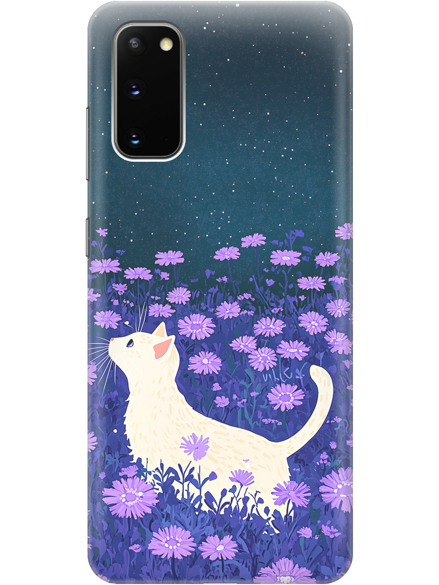 Силиконовый чехол на Samsung Galaxy S20 с принтом матовый черный 856943, Черный;белый;фиолетовый, 722629512
Силиконовый чехол на Samsung Galaxy S20 с принтом матовый черный 856943, Черный;белый;фиолетовый, 722629512