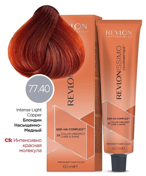 Краска для волос Revlon Revlonissimo Colorsmetique 77.40 Блондин насыщенно-медный 50 мл
Краска для волос Revlon Revlonissimo Colorsmetique 77.40 Блондин насыщенно-медный 50 мл