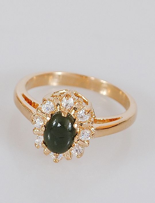 Кольцо из бижутерного сплава р. 17 Lotus Jewelry 39R-39ja, нефрит/циркон, Кольцо с нефритом "С лучами" 39R-39ja
Кольцо из бижутерного сплава р. 17 Lotus Jewelry 39R-39ja, нефрит/циркон, Кольцо с нефритом "С лучами" 39R-39ja