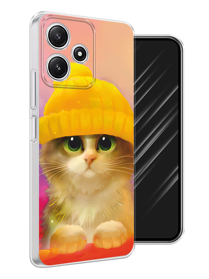 Чехол Awog на Xiaomi Redmi 12 5G/Redmi 12R/Poco M6 Pro 5G "Котенок в желтой шапке", Желтый, 319550-1
Чехол Awog на Xiaomi Redmi 12 5G/Redmi 12R/Poco M6 Pro 5G "Котенок в желтой шапке", Желтый, 319550-1