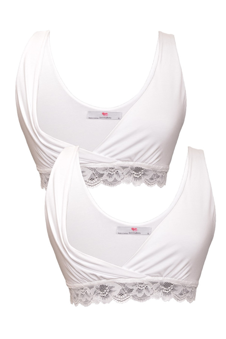Комплект бюстгальтеров Luvmabelly 59284 белых XL (товары доставляются из-за рубежа), 59284
Комплект бюстгальтеров Luvmabelly 59284 белых XL (товары доставляются из-за рубежа), 59284