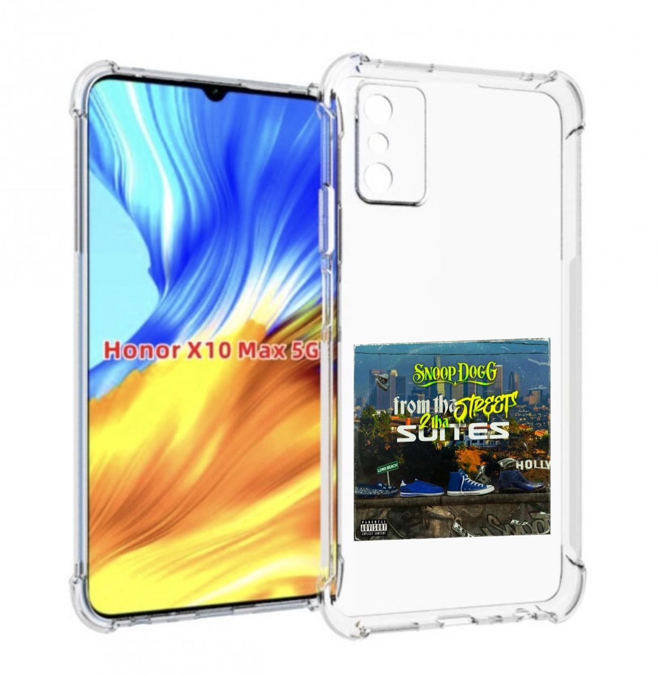 Чехол Mypads Snoop Dogg From The Street 2 Tha Suites Для Honor X10 Max, Прозрачный, Tocco
Чехол Mypads Snoop Dogg From The Street 2 Tha Suites Для Honor X10 Max, Прозрачный, Tocco