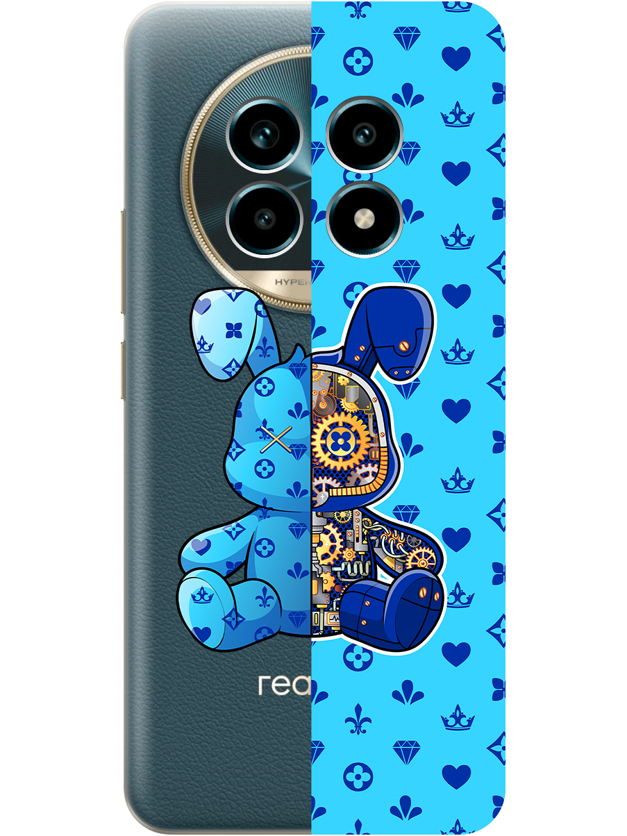 Силиконовый чехол на Realme 13 Pro с принтом "Голубой Кролик с механизмом", Прозрачный;голубой;синий, 784807971
Силиконовый чехол на Realme 13 Pro с принтом "Голубой Кролик с механизмом", Прозрачный;голубой;синий, 784807971