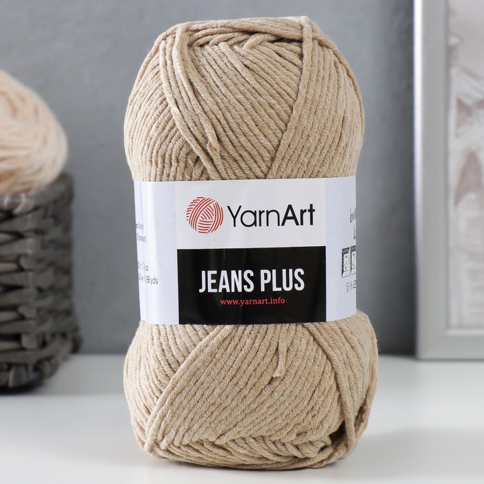 Пряжа "Jeans plus" 55% хлопок, 45% акрил 160м/100гр (48 бежевый), Пряжа для вязания "Jeans plus"
Пряжа "Jeans plus" 55% хлопок, 45% акрил 160м/100гр (48 бежевый), Пряжа для вязания "Jeans plus"