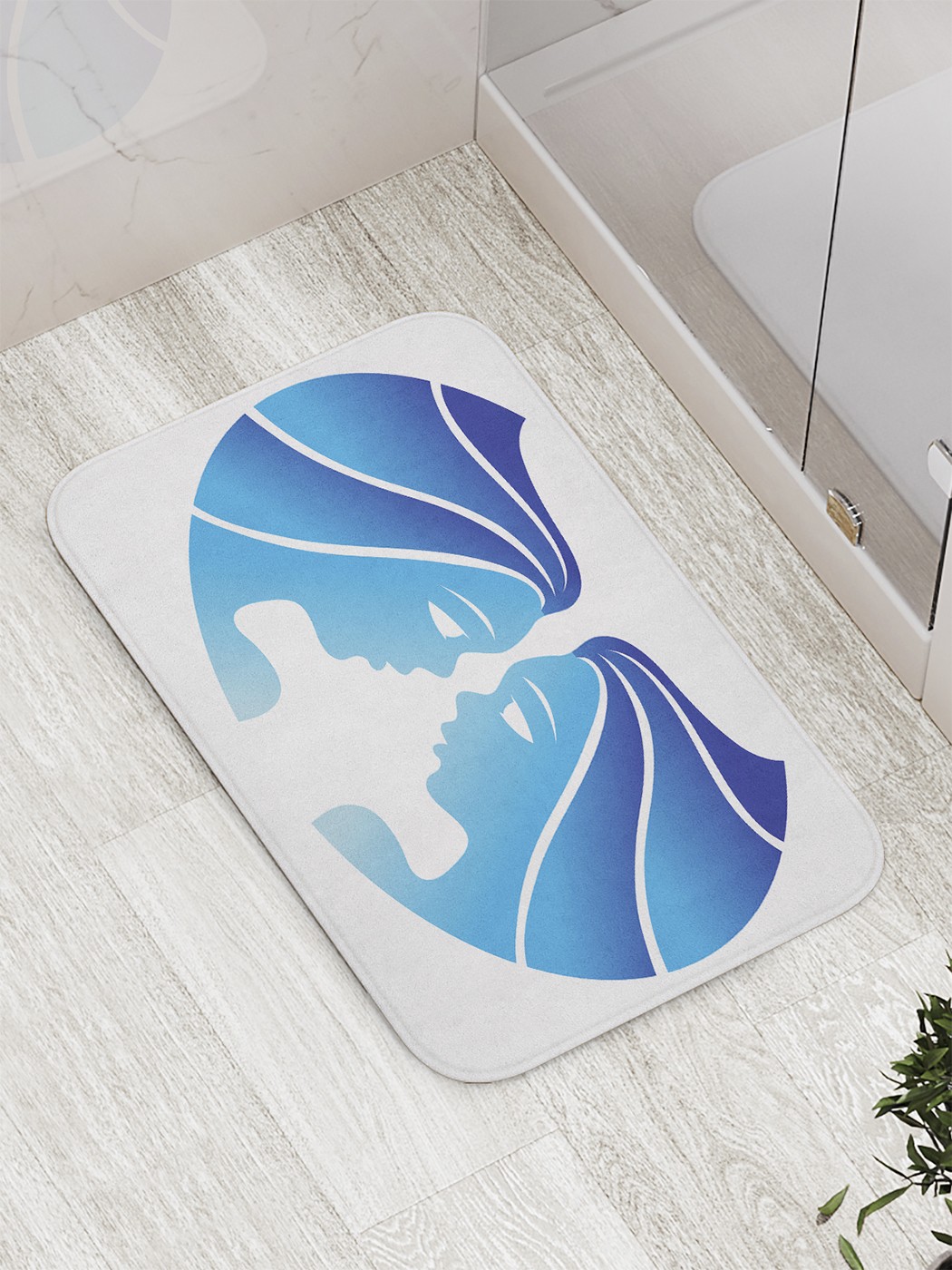 Коврик противоскользящий для ванной, сауны, бассейна, 77х52 см bath_60352 JoyArty 
Коврик противоскользящий для ванной, сауны, бассейна, 77х52 см bath_60352 JoyArty