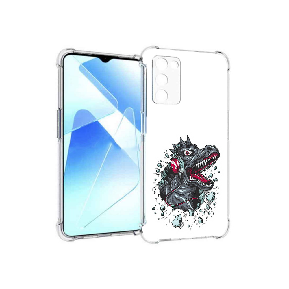 Чехол MyPads Tocco для Infinix Zero X Pro Нарисованный динозавр в наушниках, Прозрачный, Tocco
Чехол MyPads Tocco для Infinix Zero X Pro Нарисованный динозавр в наушниках, Прозрачный, Tocco