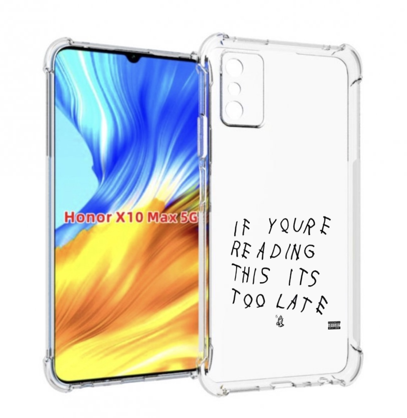 Чехол MyPads Drake - If You’re Reading This It’s Too Late для Honor X10 Max, Прозрачный, Tocco
Чехол MyPads Drake - If You’re Reading This It’s Too Late для Honor X10 Max, Прозрачный, Tocco