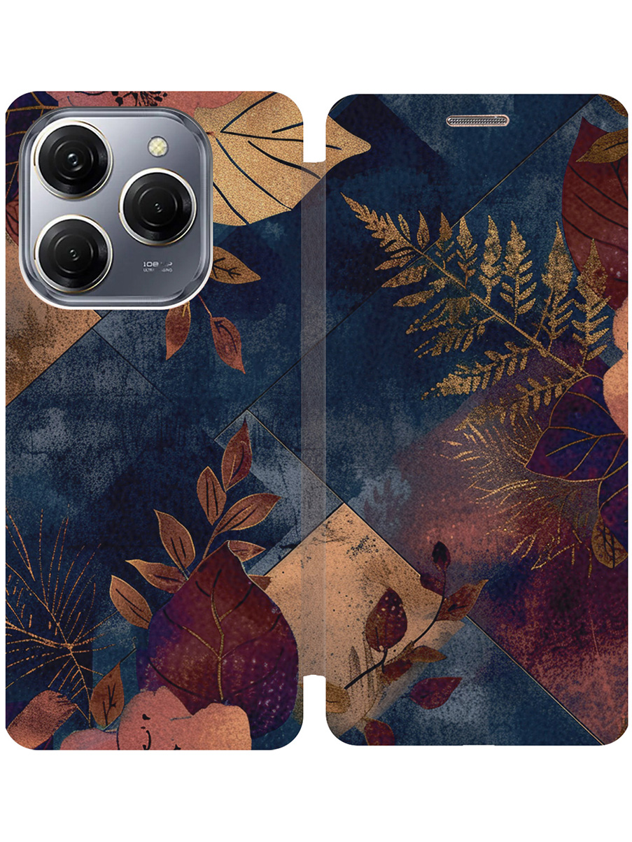 Чехол-книжка на Tecno Spark 20 Pro с принтом "Ромбовидная осень" золотой, Золотистый;бежевый;синий, 779829023
Чехол-книжка на Tecno Spark 20 Pro с принтом "Ромбовидная осень" золотой, Золотистый;бежевый;синий, 779829023