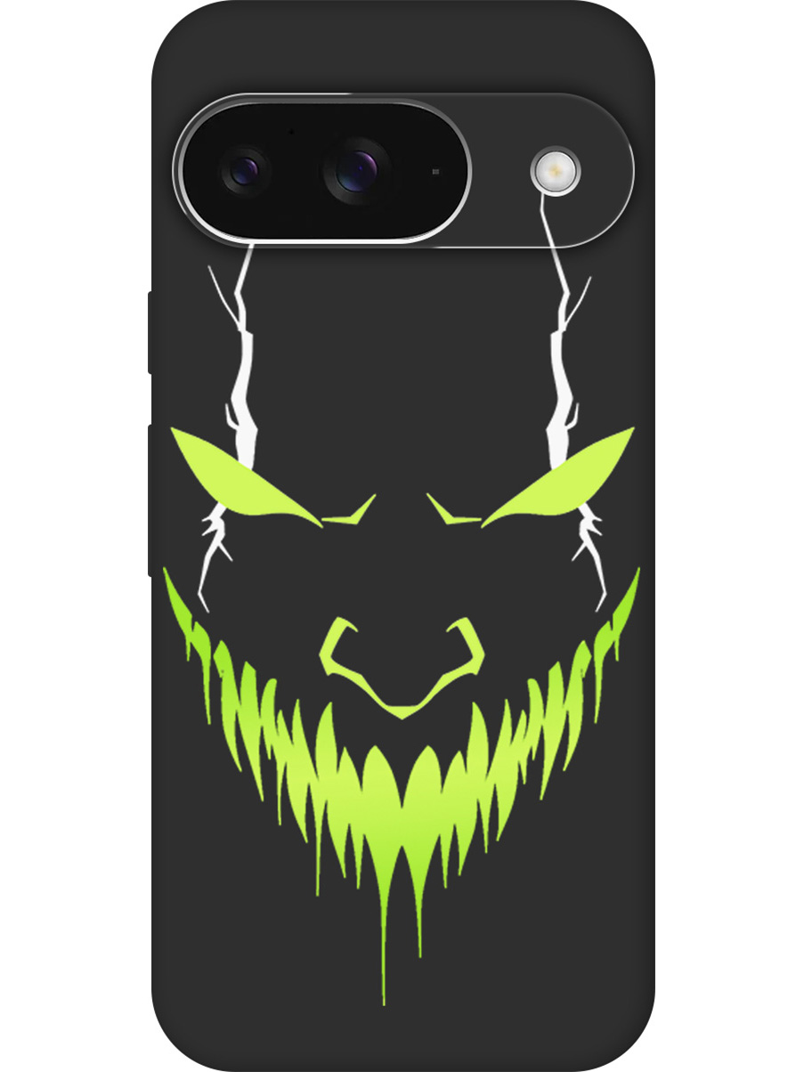 Силиконовый чехол на Google Pixel 9 с принтом "Evil Face" матовый черный, Черный;белый;зеленый, 784809751
Силиконовый чехол на Google Pixel 9 с принтом "Evil Face" матовый черный, Черный;белый;зеленый, 784809751