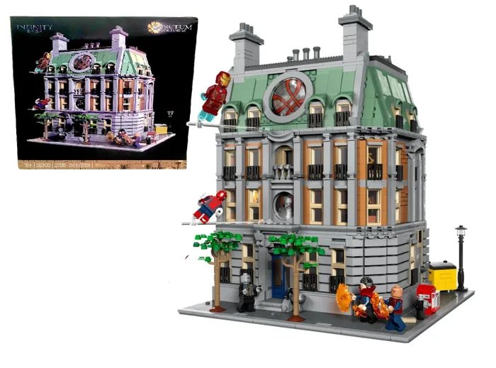 Конструктор Lepin Мстители Marvel Большой дом Санкторум Доктора Стрэнджа, 2708 дет, LE-62900
Конструктор Lepin Мстители Marvel Большой дом Санкторум Доктора Стрэнджа, 2708 дет, LE-62900