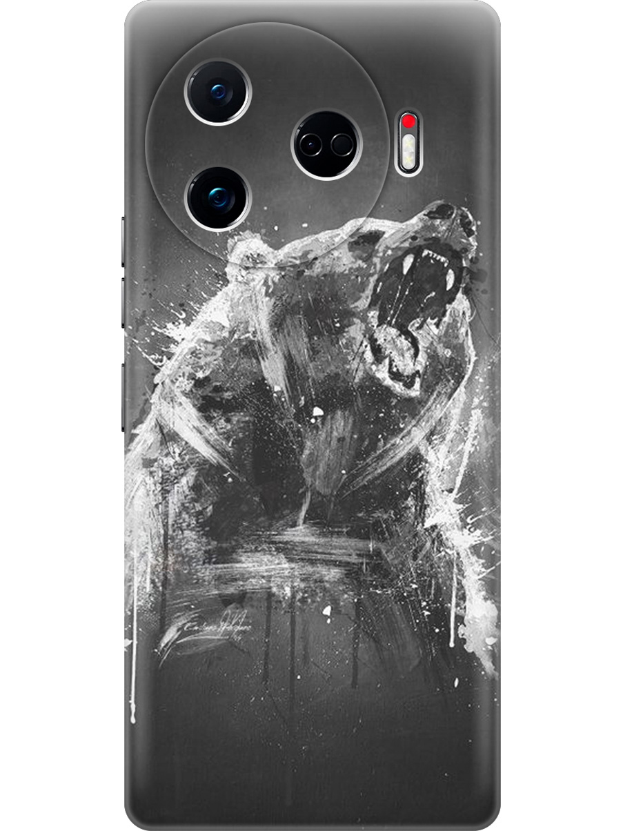 Силиконовый чехол на Tecno Camon 30 Pro 5g с принтом "Разъяренный медведь", Прозрачный;коричневый;серый;черный, 782633613
Силиконовый чехол на Tecno Camon 30 Pro 5g с принтом "Разъяренный медведь", Прозрачный;коричневый;серый;черный, 782633613