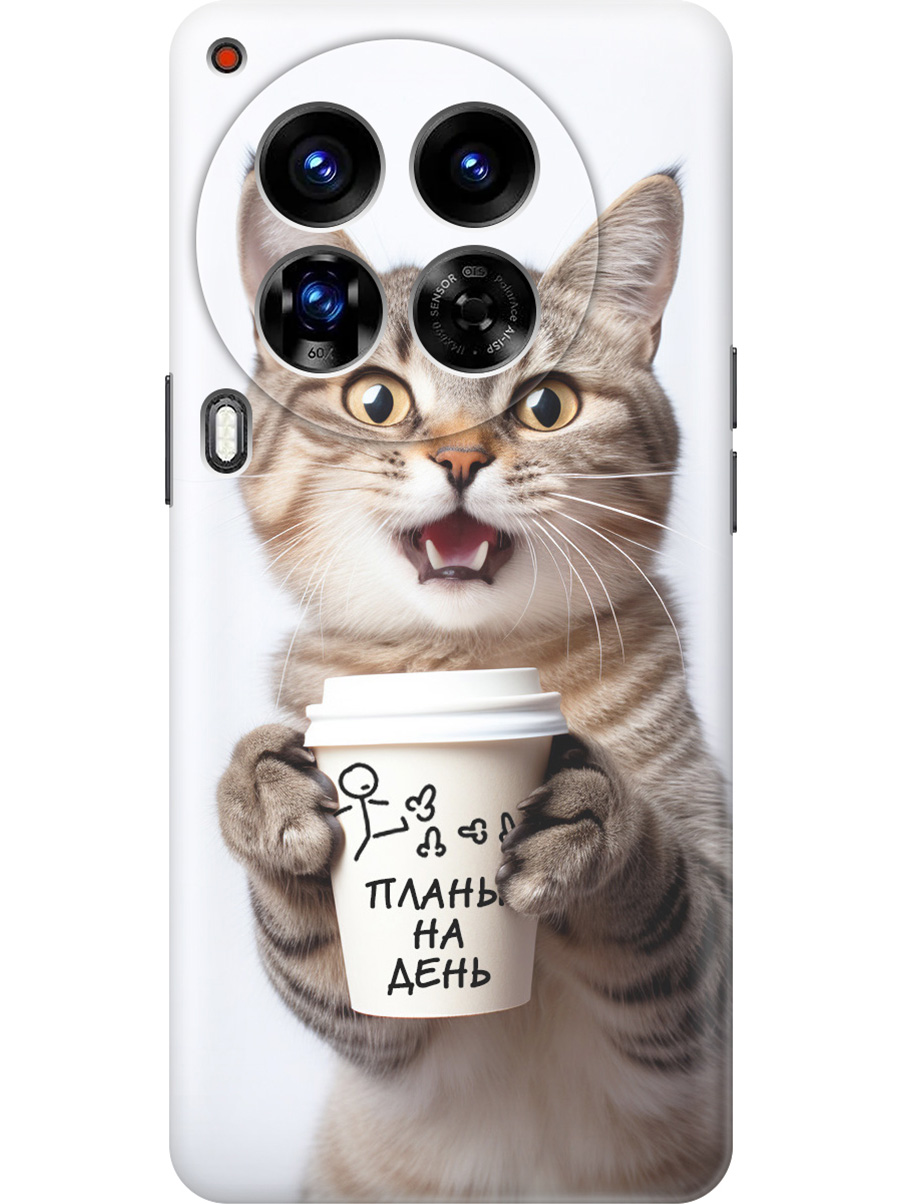 Силиконовый чехол на Tecno Camon 30 Premier 5g с принтом "Котик и его планы на день", Прозрачный;белый;коричневый, 782633012
Силиконовый чехол на Tecno Camon 30 Premier 5g с принтом "Котик и его планы на день", Прозрачный;белый;коричневый, 782633012