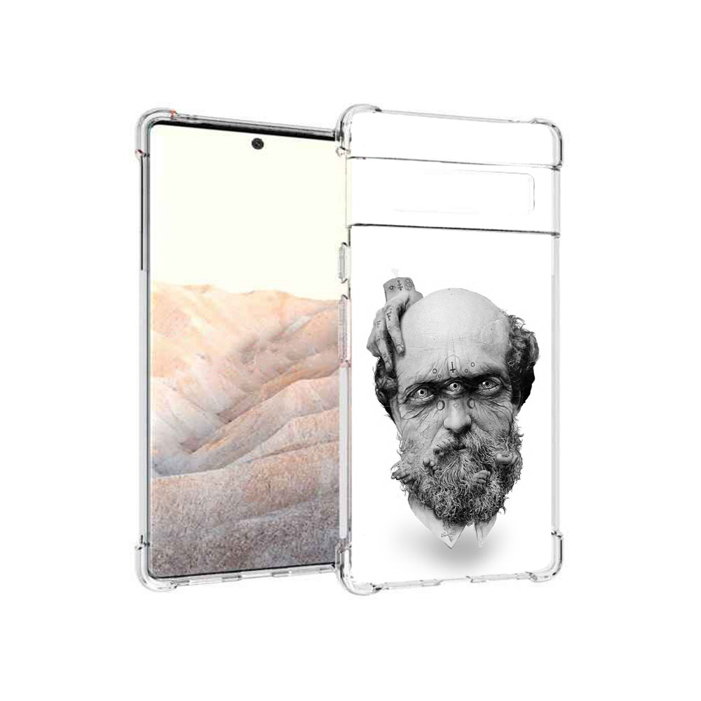 Чехол MyPads Tocco для Google Pixel 6 Pro страшный бородатый мужчина абстракция, Прозрачный, Tocco
Чехол MyPads Tocco для Google Pixel 6 Pro страшный бородатый мужчина абстракция, Прозрачный, Tocco