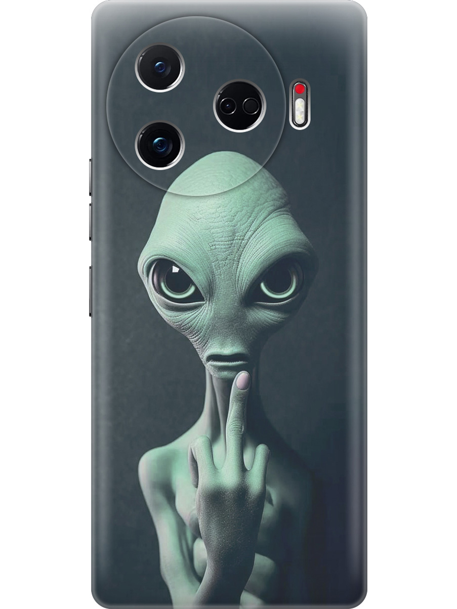 Силиконовый чехол на Tecno Camon 30 Pro 5g с принтом "Инопланетянин", Прозрачный;зеленый;синий;черный, 782633613
Силиконовый чехол на Tecno Camon 30 Pro 5g с принтом "Инопланетянин", Прозрачный;зеленый;синий;черный, 782633613
