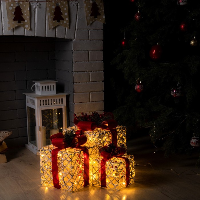Световая фигура Luazon Lighting Серебристые плетеные кубы 9609097 белый теплый, Серебристые плетеные кубы
Световая фигура Luazon Lighting Серебристые плетеные кубы 9609097 белый теплый, Серебристые плетеные кубы