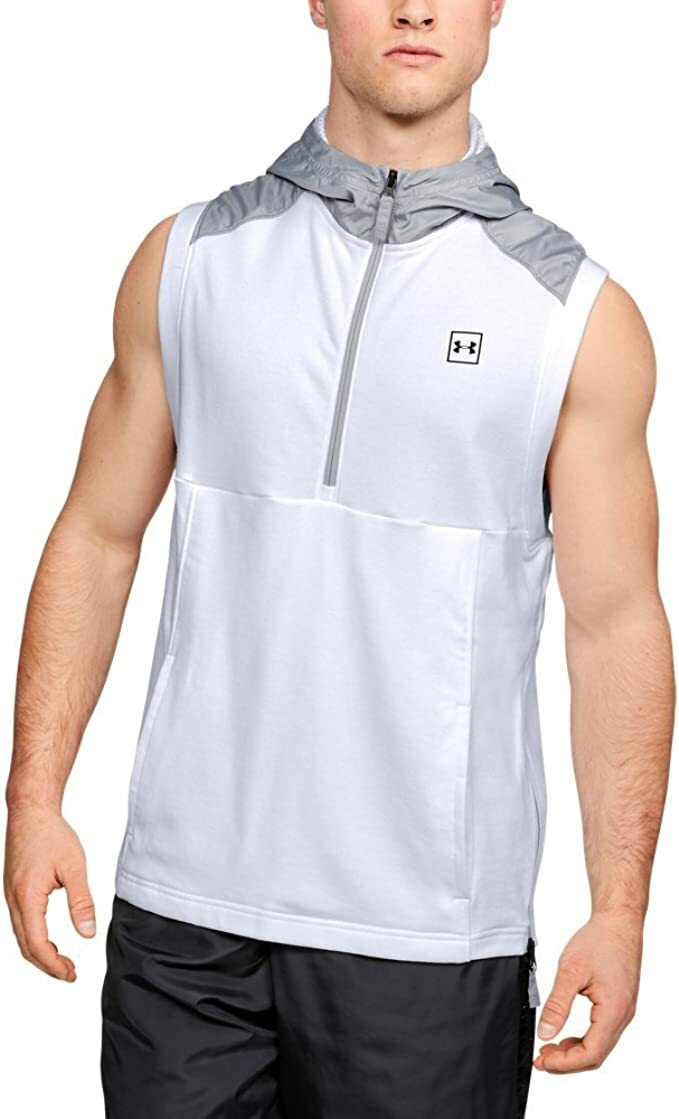Майка мужская Under Armour Microthread Terry Half Zip Hooded SL белая LG, Белый, Microthread Terry Half Zip Hooded SL
Майка мужская Under Armour Microthread Terry Half Zip Hooded SL белая LG, Белый, Microthread Terry Half Zip Hooded SL