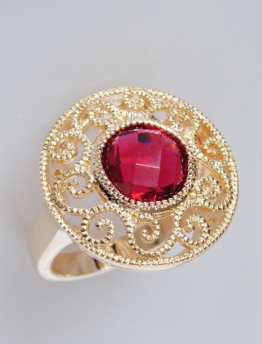 Кольцо из бижутерного сплава р. Lotus Jewelry Восточное солнце, корунд, Кольцо с корундом "Восточное солнце"
Кольцо из бижутерного сплава р. Lotus Jewelry Восточное солнце, корунд, Кольцо с корундом "Восточное солнце"