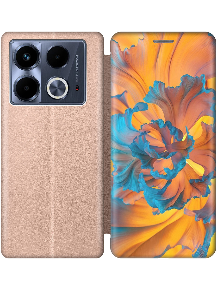 Чехол-книжка на Infinix Note 40 с принтом "Желто-голубой цветок" золотой, Золотистый;голубой;желтый, 782626422
Чехол-книжка на Infinix Note 40 с принтом "Желто-голубой цветок" золотой, Золотистый;голубой;желтый, 782626422