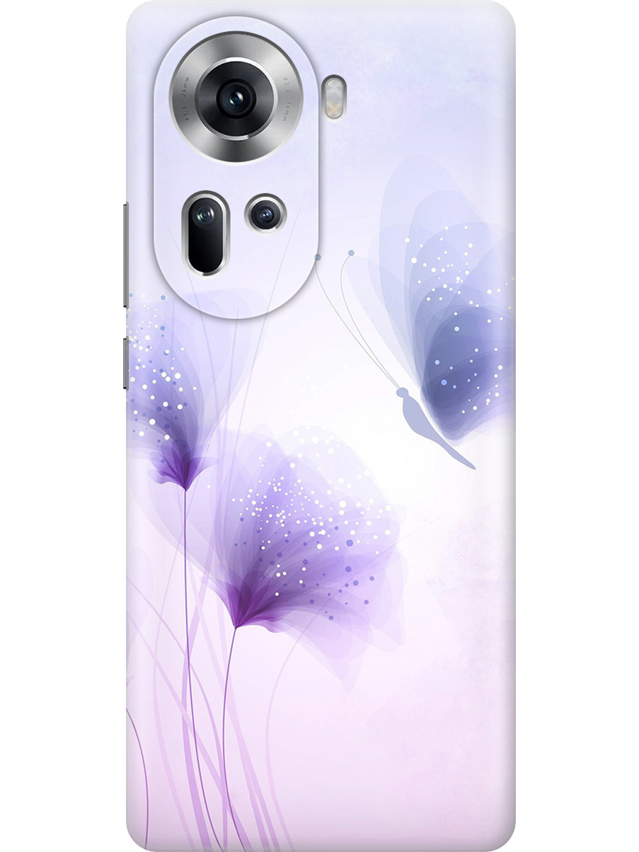 Силиконовый чехол на Oppo Reno11 с принтом "Бабочка и фиолетовые цветы", Прозрачный;фиолетовый, 782630623
Силиконовый чехол на Oppo Reno11 с принтом "Бабочка и фиолетовые цветы", Прозрачный;фиолетовый, 782630623