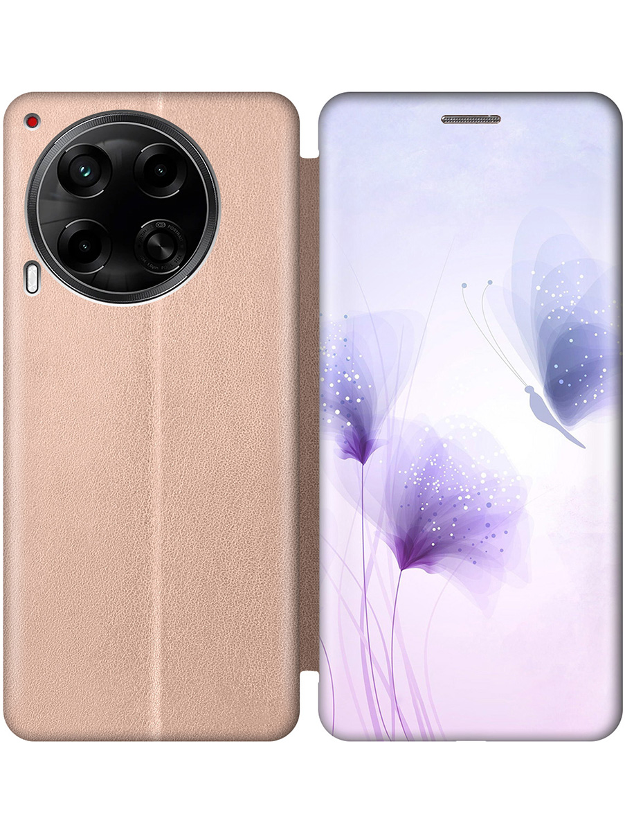 Чехол-книжка на Tecno Camon 30 4g / 30 5g с принтом "Бабочка и фиолетовые цветы" золотой, Золотистый;фиолетовый, 782632423
Чехол-книжка на Tecno Camon 30 4g / 30 5g с принтом "Бабочка и фиолетовые цветы" золотой, Золотистый;фиолетовый, 782632423