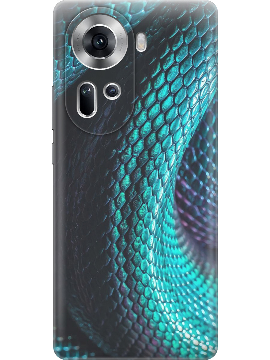 Силиконовый чехол на Oppo Reno11 с принтом "Змеиная кожа", Прозрачный;зеленый;синий, 782630632
Силиконовый чехол на Oppo Reno11 с принтом "Змеиная кожа", Прозрачный;зеленый;синий, 782630632