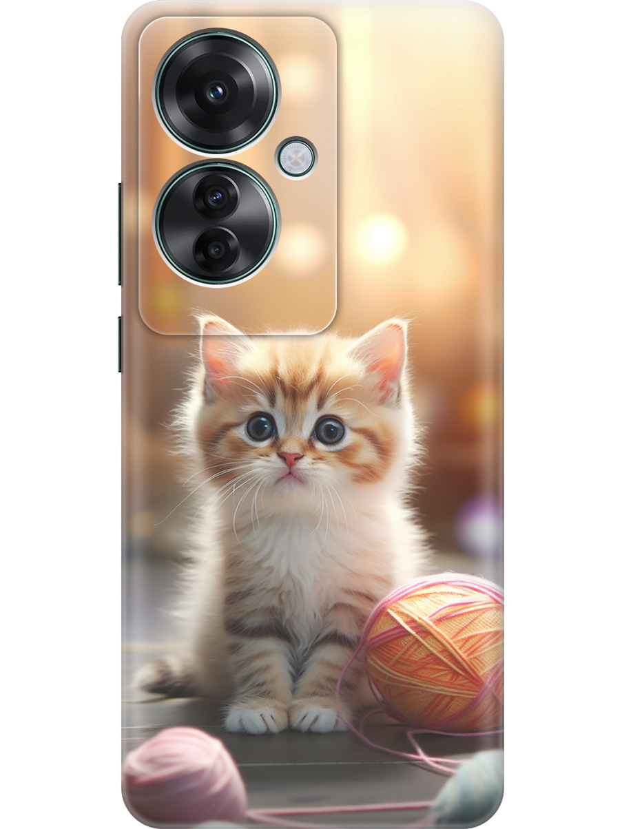 Силиконовый чехол на Oppo Reno11 f 5G с принтом "Котик и нитки", Прозрачный;белый;желтый;розовый, 782631211
Силиконовый чехол на Oppo Reno11 f 5G с принтом "Котик и нитки", Прозрачный;белый;желтый;розовый, 782631211