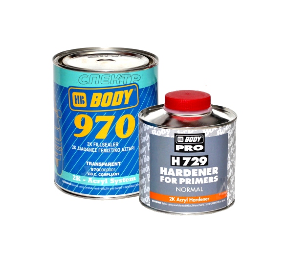 Грунт-наполнитель 2К Body 970 Pro бесцветный 1 л. с отвердителем 0,5 л., Грунт-наполнитель 2К Body 970 Pro
Грунт-наполнитель 2К Body 970 Pro бесцветный 1 л. с отвердителем 0,5 л., Грунт-наполнитель 2К Body 970 Pro