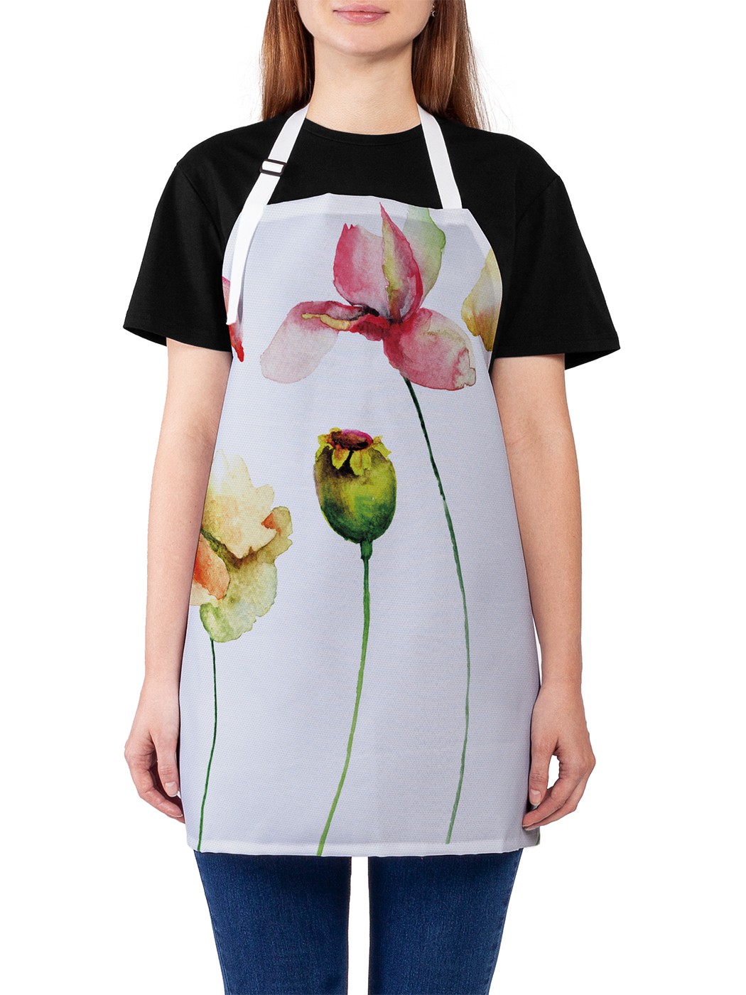 Фартук женский JoyArty для готовки "Утонченные цветы", универсальный размер, Голубой
Фартук женский JoyArty для готовки "Утонченные цветы", универсальный размер, Голубой