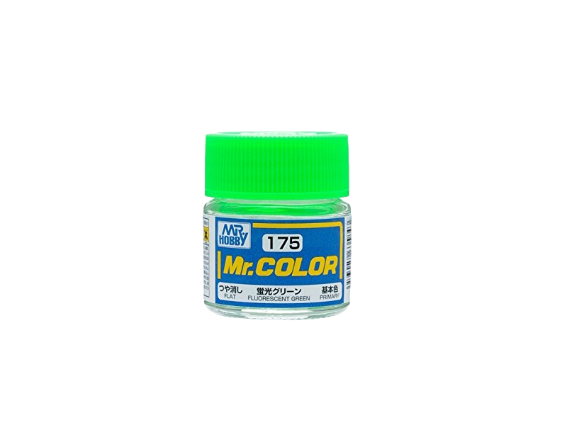 Краска акриловая на специальном разбавителе MR.HOBBY Mr.Color Fluorescent Green, MH-C175, Флуоресцентный зеленый
Краска акриловая на специальном разбавителе MR.HOBBY Mr.Color Fluorescent Green, MH-C175, Флуоресцентный зеленый