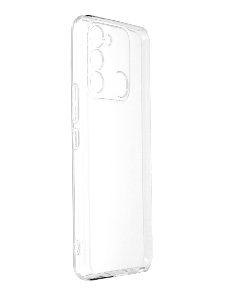 фото Чехол zibelino для tecno spark 8c / spark go 2022 ultra thin case transparent