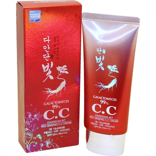 Крем для лица сс Daandan Bit осветление - Red ginseng cc cream spf 50+/PA +++, 50мл
Крем для лица сс Daandan Bit осветление - Red ginseng cc cream spf 50+/PA +++, 50мл