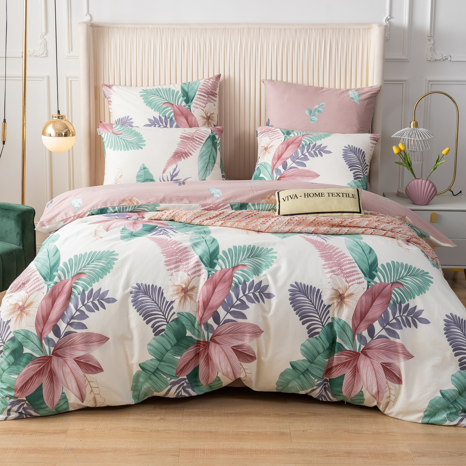 Комплект постельного белья Viva - Home Textile Люкс-Сатин на резинке AR295 двуспальный, AR200
Комплект постельного белья Viva - Home Textile Люкс-Сатин на резинке AR295 двуспальный, AR200