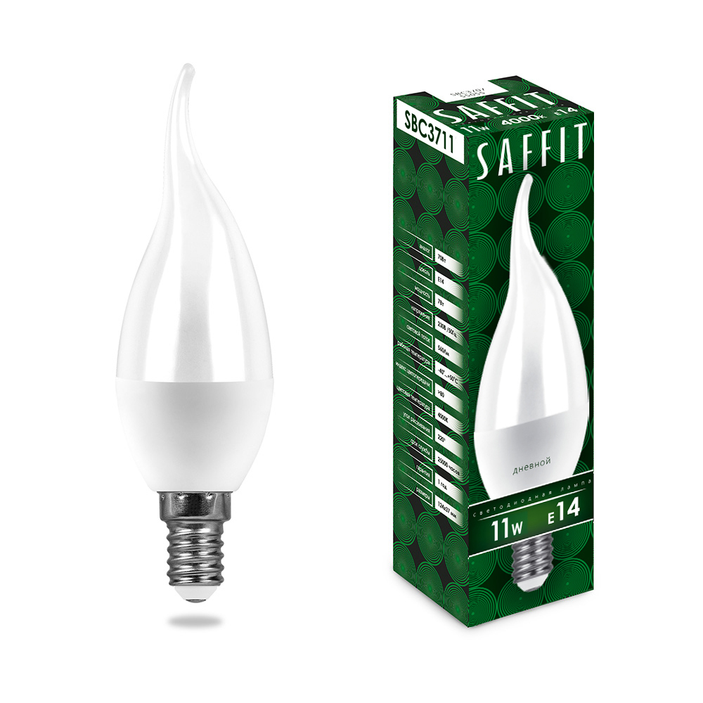 Лампочка светодиодная Saffit SBC3711, 11Вт E14 230V белый, упаковка 10 шт., 55134, SBC3711
Лампочка светодиодная Saffit SBC3711, 11Вт E14 230V белый, упаковка 10 шт., 55134, SBC3711