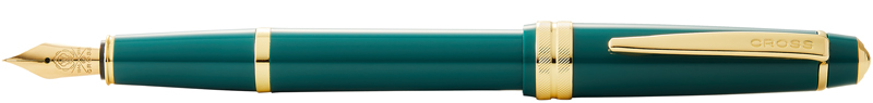 Перьевая ручка Cross Bailey Light Polished Green Resin and Gold Tone, перо F AT0746-12FF
Перьевая ручка Cross Bailey Light Polished Green Resin and Gold Tone, перо F AT0746-12FF