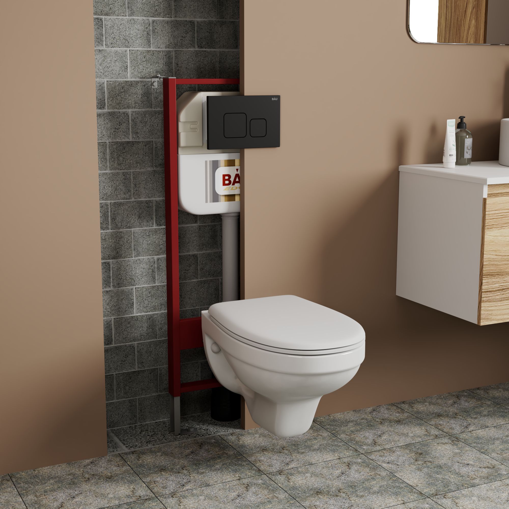 Комплект BAU 6 в 1: инсталляция BAU NEO 45,унитаз Rio Luxe 52*35,сиденье,клавиша, NEO45700-30745
Комплект BAU 6 в 1: инсталляция BAU NEO 45,унитаз Rio Luxe 52*35,сиденье,клавиша, NEO45700-30745