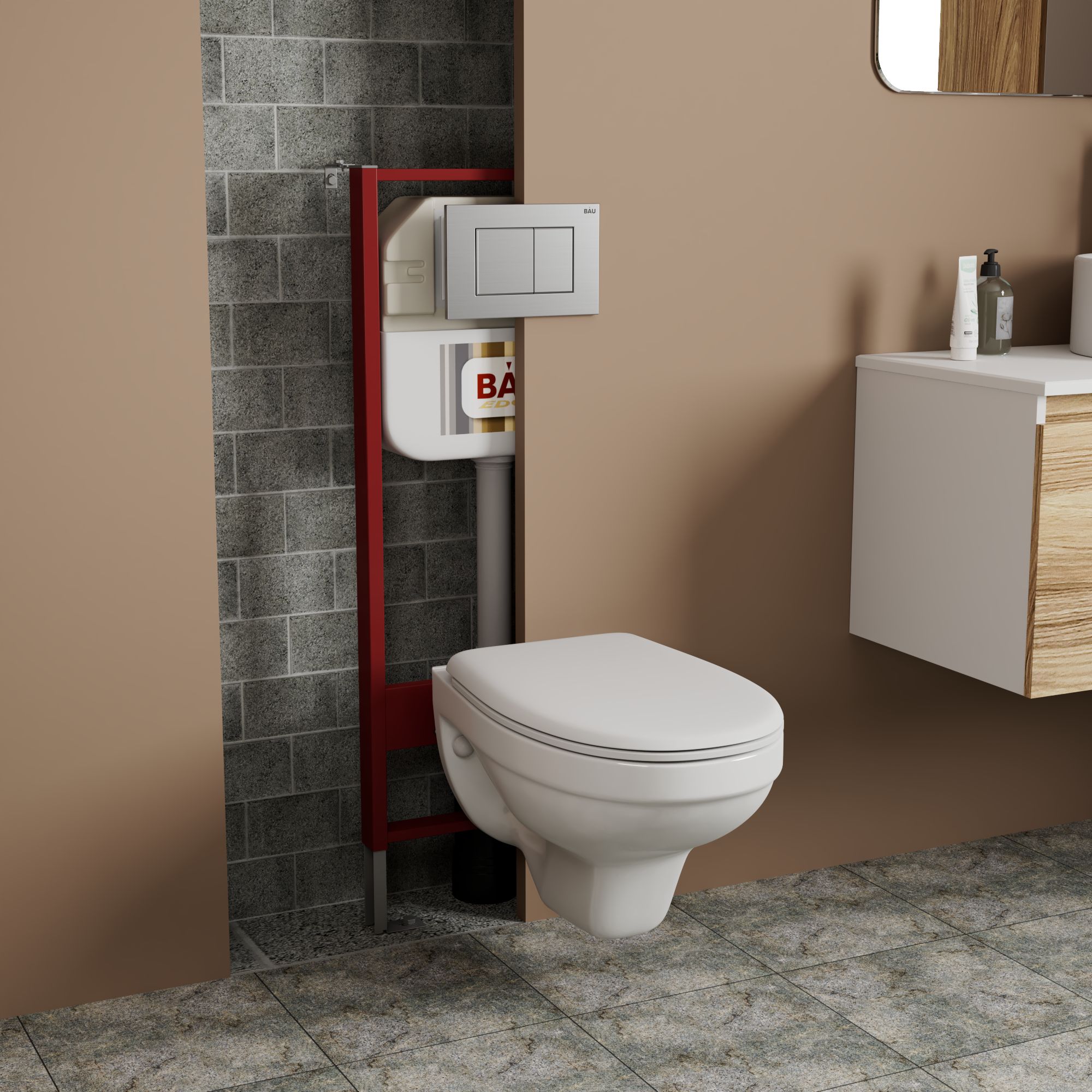 Комплект BAU 6 в 1: инсталляция BAU NEO 45,унитаз Rio Luxe 52*35,сиденье,клавиша, NEO45700-30745
Комплект BAU 6 в 1: инсталляция BAU NEO 45,унитаз Rio Luxe 52*35,сиденье,клавиша, NEO45700-30745