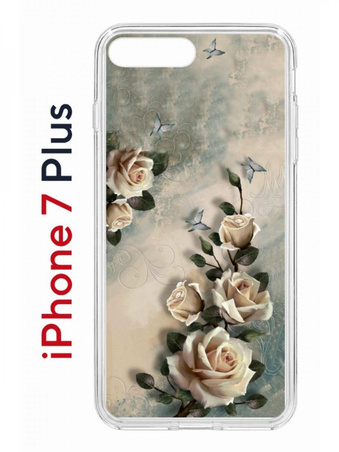 Чехол на iPhone 7 Plus/8 Plus с принтом Kruche Print Белая роза, бампер с защитой камеры, Прозрачный;бежевый;зеленый;голубой, Айфон 7 плюс, 8 плюс
Чехол на iPhone 7 Plus/8 Plus с принтом Kruche Print Белая роза, бампер с защитой камеры, Прозрачный;бежевый;зеленый;голубой, Айфон 7 плюс, 8 плюс