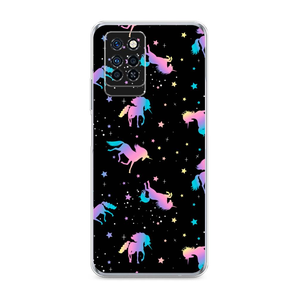 Чехол для Infinix Note 10 Pro "Единороги градиент", Черный;розовый;голубой, 3100150-1
Чехол для Infinix Note 10 Pro "Единороги градиент", Черный;розовый;голубой, 3100150-1