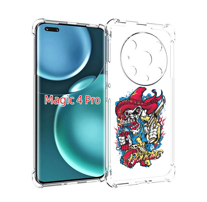 Чехол MyPads нарисованный скелет с писталетом для Honor Magic4 Pro, Прозрачный, Tocco
Чехол MyPads нарисованный скелет с писталетом для Honor Magic4 Pro, Прозрачный, Tocco