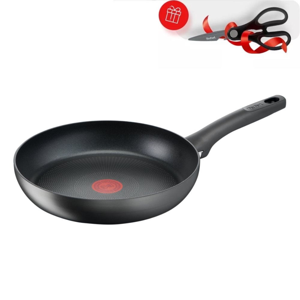 фото Сковорода tefal ultimate 26 см g2680572 (ножницы в подарок)