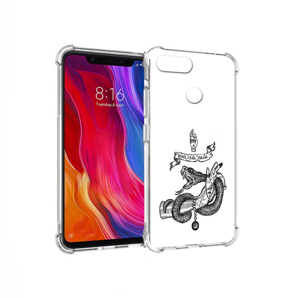 Чехол MyPads Tocco для Xiaomi Mi 8 Lite змея на руке рисунок (PT119514.309.366), Прозрачный, Tocco
Чехол MyPads Tocco для Xiaomi Mi 8 Lite змея на руке рисунок (PT119514.309.366), Прозрачный, Tocco