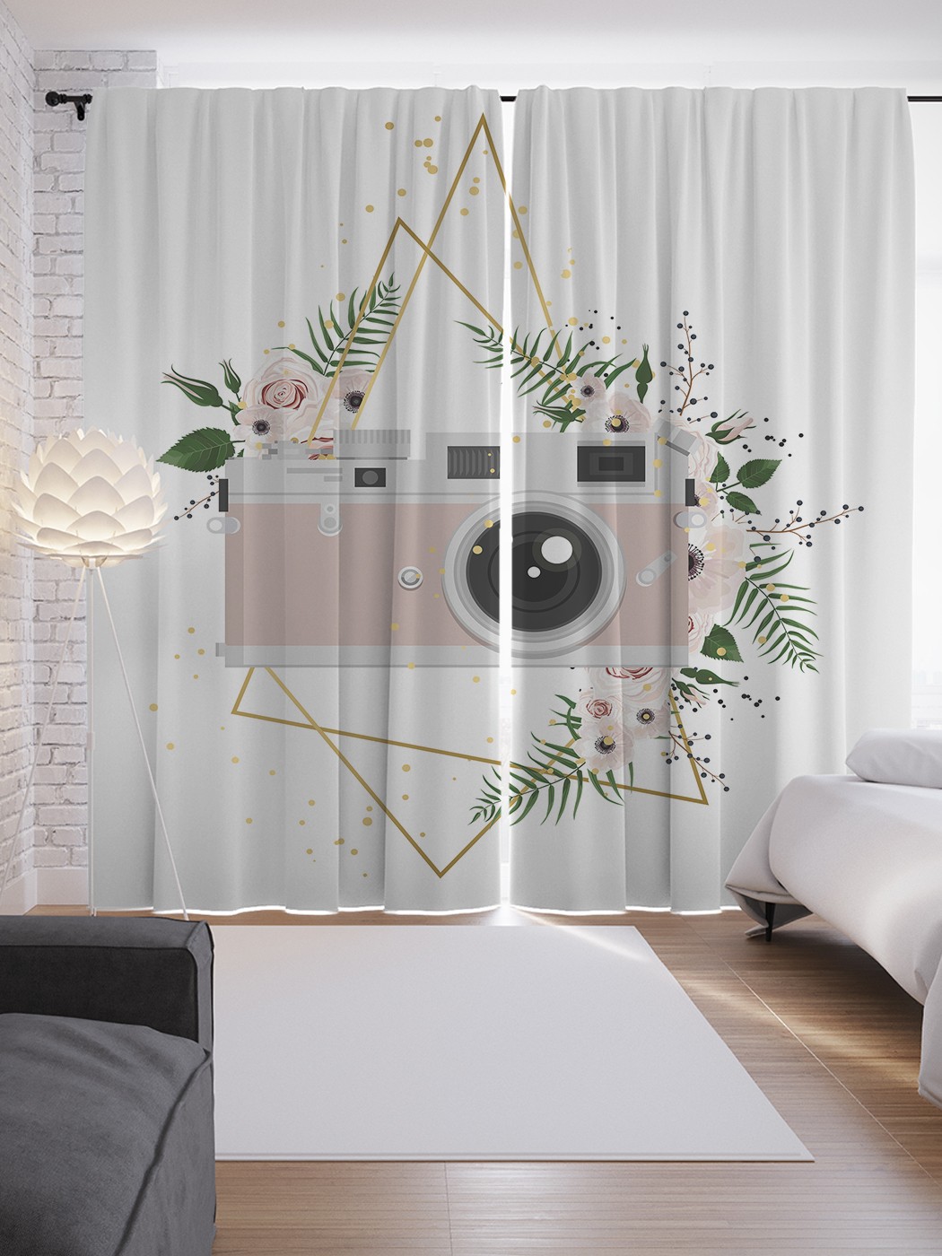 Шторы JoyArty с фотопечатью "Фотоаппарат в цветах" из сатена, 290х265 см, Фотоаппарат в цветах
Шторы JoyArty с фотопечатью "Фотоаппарат в цветах" из сатена, 290х265 см, Фотоаппарат в цветах