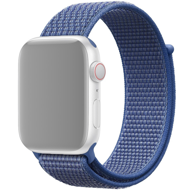 Ремешок для Apple Watch 1-6/SE нейлоновый 42/44 мм InnoZone - Плащевый Синий (APWTNY42-19)
Ремешок для Apple Watch 1-6/SE нейлоновый 42/44 мм InnoZone - Плащевый Синий (APWTNY42-19)