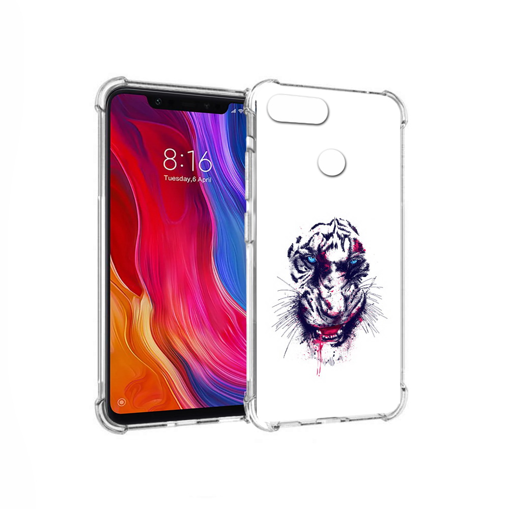 Чехол MyPads Tocco для Xiaomi Mi 8 Lite безумный тигр (PT119514.309.228), Прозрачный, Tocco
Чехол MyPads Tocco для Xiaomi Mi 8 Lite безумный тигр (PT119514.309.228), Прозрачный, Tocco